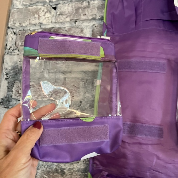 Travel/makeup/curling iron travel bag. Holds so much and very compact to pack - Picture 4 of 8